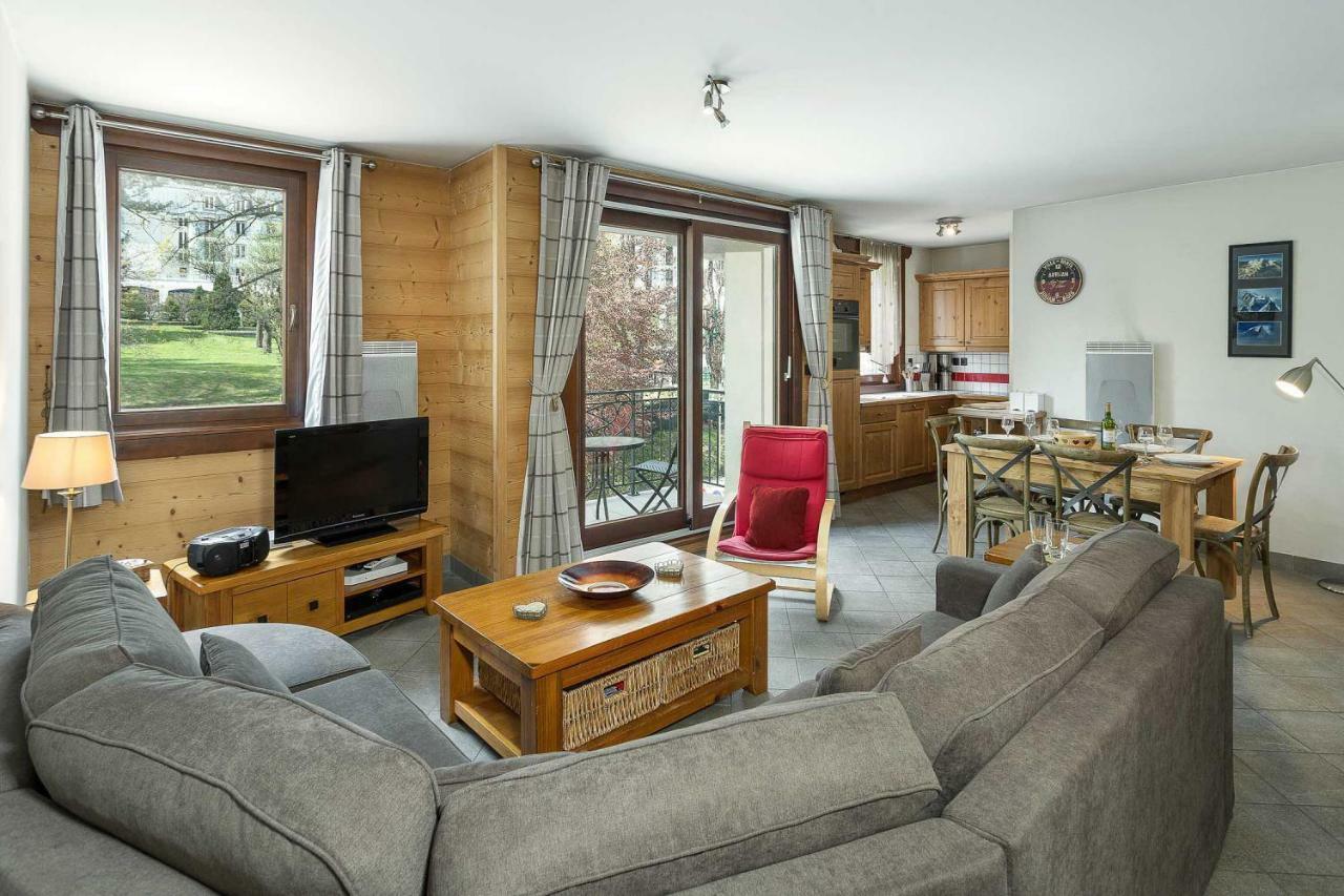 Apartment Staddon - Alpes Travel - Central Chamonix - Sleeps 4-6 Eksteriør billede